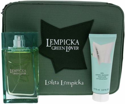 Parfume sæt til mænd Lempicka Green Lover Lolita Lempicka (3 pcs)