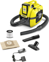 Kärcher - WD1 Compact Multi-Purpose Vacuum Cleaner Incl. 18V battery