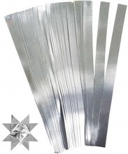 Stjrnstrimlor Silver 45cm 15mm Diameter 6,5cm - 100 st.