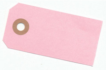 Paper Line Manillamrken Rosa 4x8cm - 10 st.