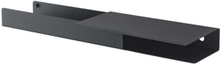 Muuto - Folded Shelves Platform 62x5,4 Black Muuto