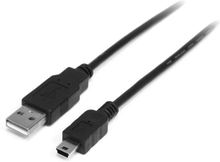 Kabel Micro USB Startech USB2HABM50CM USB A Mini USB B Sort