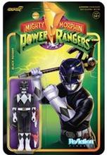 Super7 Mighty Morphin' Power Rangers Reaction Figure - Black Ranger