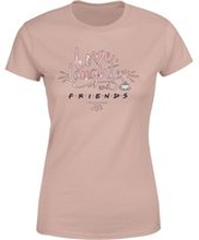 Friends Love Laughter Women's T-Shirt - Dusty Pink - XL - Dusty pink
