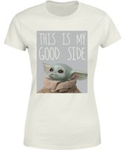 Star Wars The Mandalorian The Child Good Side Women's T-Shirt - Cream - S - Cream