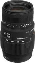 Objektiv til Nikon 70-300mm 1:4-5.6 APO DG MACRO Sigma DG Sort