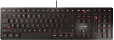 Cherry Kc 6000 Slim Kabling Tastatur Nordisk Sort