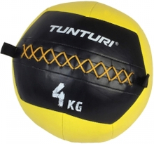 Tunturi Wall Ball 4 kg Yellow
