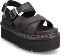 Voss Ii Quad Black Athena Shoes Summer Shoes Platform Sandals Black Dr. Martens