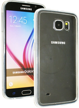 Suojakuori, läpikuultava, Samsung Galaxy S6, TPU-kumi