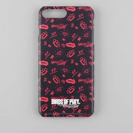 Birds of Prey Black & Pink Phone Case for iPhone and Android - iPhone 6 Plus - Snap Case - Matte