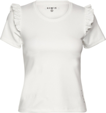 Celine Top T-shirts & Tops Short-sleeved Hvit BOW19*Betinget Tilbud