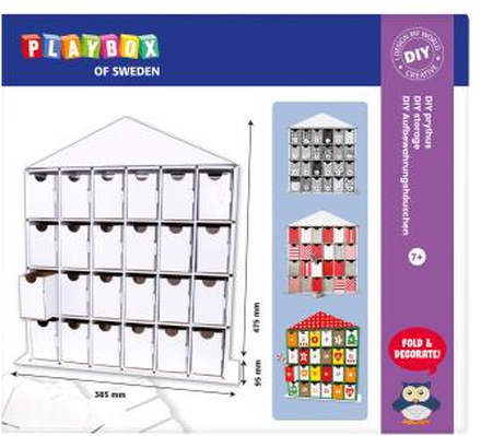 Playbox: Pysselset DIY Prylhus