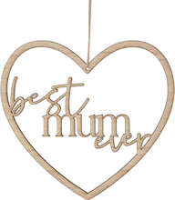 Hjärta i Trä Best Mum Ever
