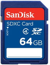 Sandisk Flashhukommelseskort 64gb Sdxc Memory Card