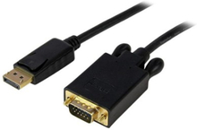 Startech 3 Ft Displayport To Vga Adapter Cable Dp To Vga Black 0.9m