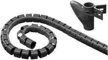 Delta Cable Spiral Wrap 2.5 M Black