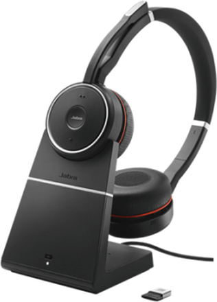Jabra Evolve 75 Stereo Ms Incl. Charging Stand