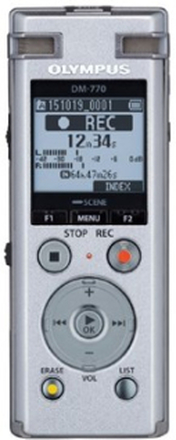 Olympus Dm-770 Inkl. Nimh Batteri + Taske/remme/usb-kabel