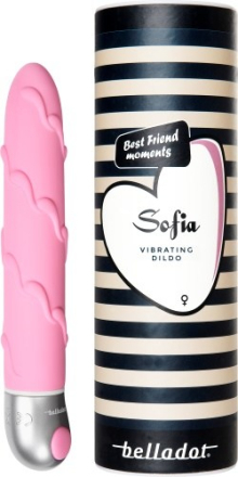 Belladot Sofia Vibrating Dildo - Rosa