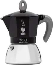 Bialetti - Moka induksjon espressokoker 6 kopper svart