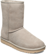 W Classic Short Ii Shoes Boots Ankle Boots Ankle Boot - Flat Beige UGG*Betinget Tilbud