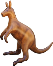 Opblaas kangoeroe dieren 102 cm realistische print