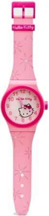Roze Hello Kitty wand horloge
