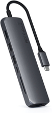 Slim USB-C MultiPort Adapter, Space Grey