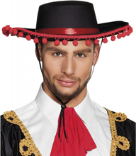 Spaanse matador hoed met bolletjes