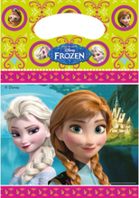 Frozen thema feestzakjes 6x stuks