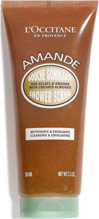 Almond Shower Scrub 200Ml Bodyscrub Kropspleje Kropspeeling Nude L'Occitane