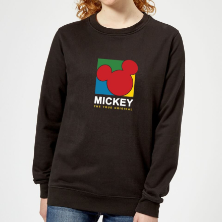 Disney Mickey The True Original Women's Sweatshirt - Black - S