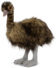 Pluche speelgoed emoe/struisvogel knuffeldier 38 cm