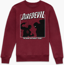 Marvel Daredevil Vs Kingpin Sweatshirt - Burgundy - XS - Burgundy