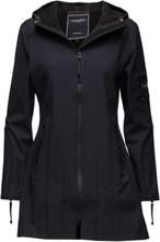 "3/4 Raincoat Outerwear Rainwear Rain Coats Blue Ilse Jacobsen"