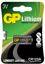 Gp Batteri Lithium Cr123a-c1 3v