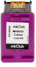 inkClub Inktcartridge, vervangt HP 62XL, 3-kleuren, 415 pagina's MHB920 Replace: C2P07AE