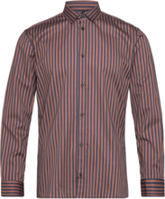 Lyx Norman Shirt Tops Shirts Casual Brown Bruuns Bazaar
