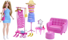 Doll, Playset And Accessories Toys Dolls & Accessories Doll House Accessories Multi/mønstret Barbie*Betinget Tilbud