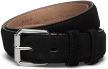 Suade Liam Belt Accessories Belts Classic Belts Black Mads Nørgaard