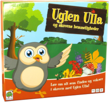 Uglen Ulla - Skovens Hemmeligheder Toys Puzzles And Games Games Board Games Multi/patterned Barbo Toys