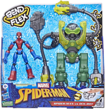 Spider-Man Bend And Flex Spider-Man Vs. Ock-Bot Toys Playsets & Action Figures Action Figures Multi/mønstret Marvel*Betinget Tilbud