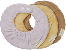Ruffle Bib - Star Dust - 3 Pack Baby & Maternity Care & Hygiene Dry Bibs Multi/mønstret Fabelab*Betinget Tilbud