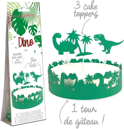 Cake wrapper kit - Dinosaurier