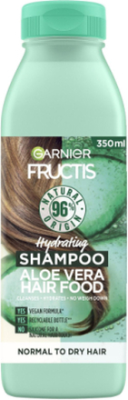 Garnier Fructis Hair Food Aloe Vera Shampoo 350 Ml Sjampo Nude Garnier*Betinget Tilbud
