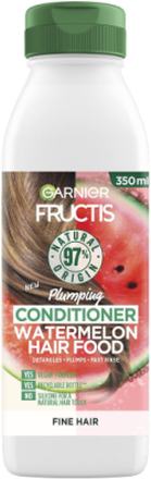 Garnier Fructis Hair Food Watermelon Conditi R 350 Ml Hår Conditi R Balsam Nude Garnier*Betinget Tilbud