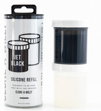 Clone-A-Willy Refill Jet Black Silicone