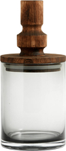Nordal salvie glas opbevaring med låg - 25 cm