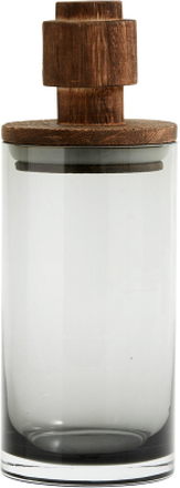 Nordal salvie glas opbevaring med låg - 27 cm